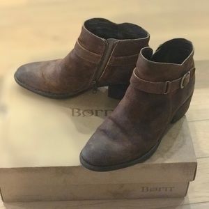 Adia block heel bootie - used, great condition